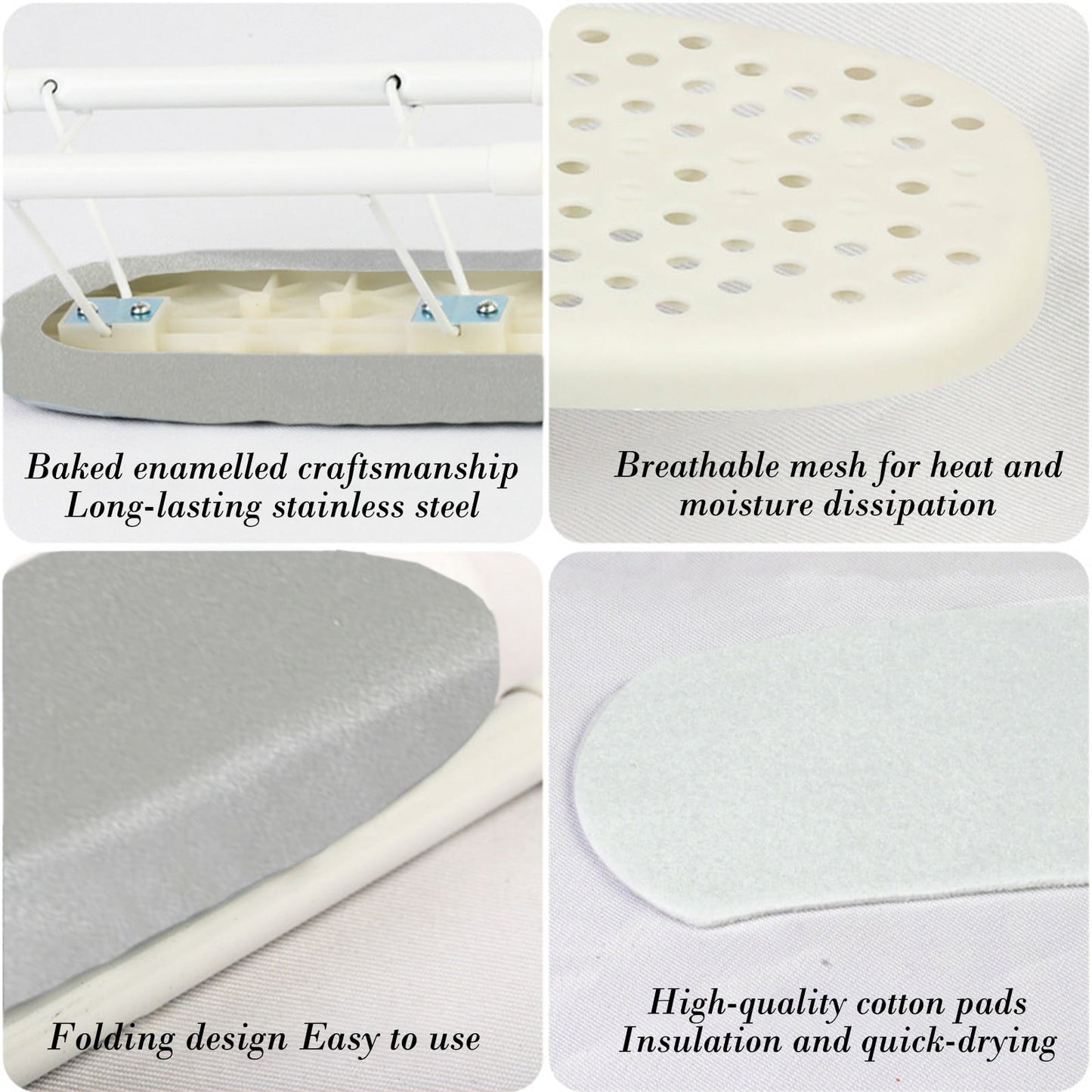 Kdkad Desktop Ironing Board, Small Folding Tabletop Iron Board with Heat-Resistant Cover, Portable for Dorm, Travel & Small Spaces, Mini Ironing Mat G