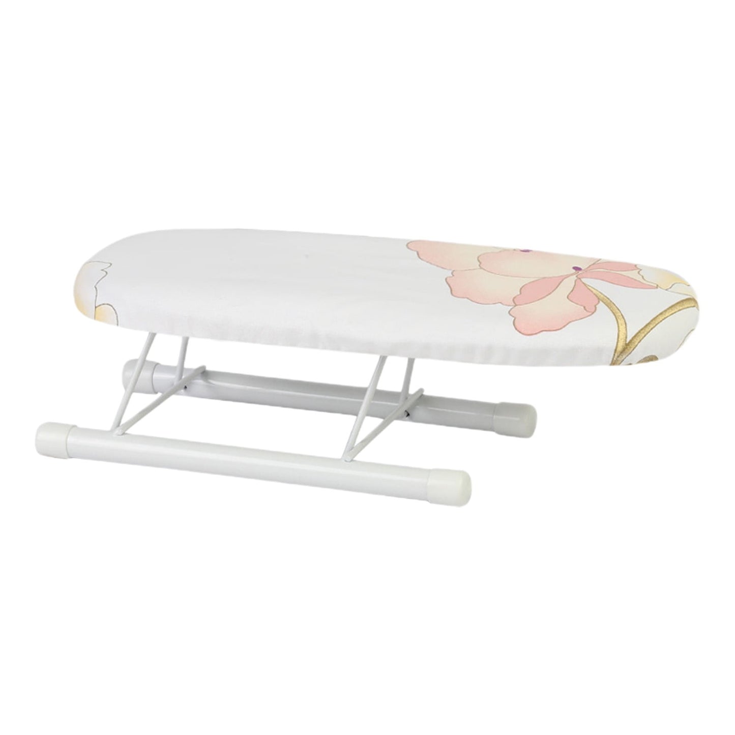 Kdkad Desktop Ironing Board, Small Folding Tabletop Iron Board with Heat-Resistant Cover, Portable for Dorm, Travel & Small Spaces, Mini Ironing Mat H