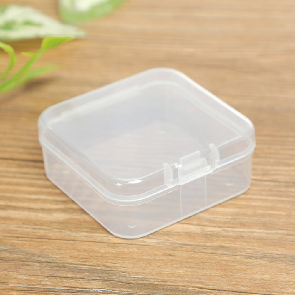 HOOWIFFY 55Pcs Small Storage Box Plastic Containers with Lids