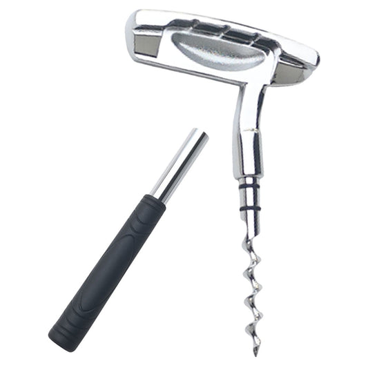 HOOWIFFY Multifunctional Bar Bottle Opener Crafted from Zinc Alloy for Wine and Soda Bottles