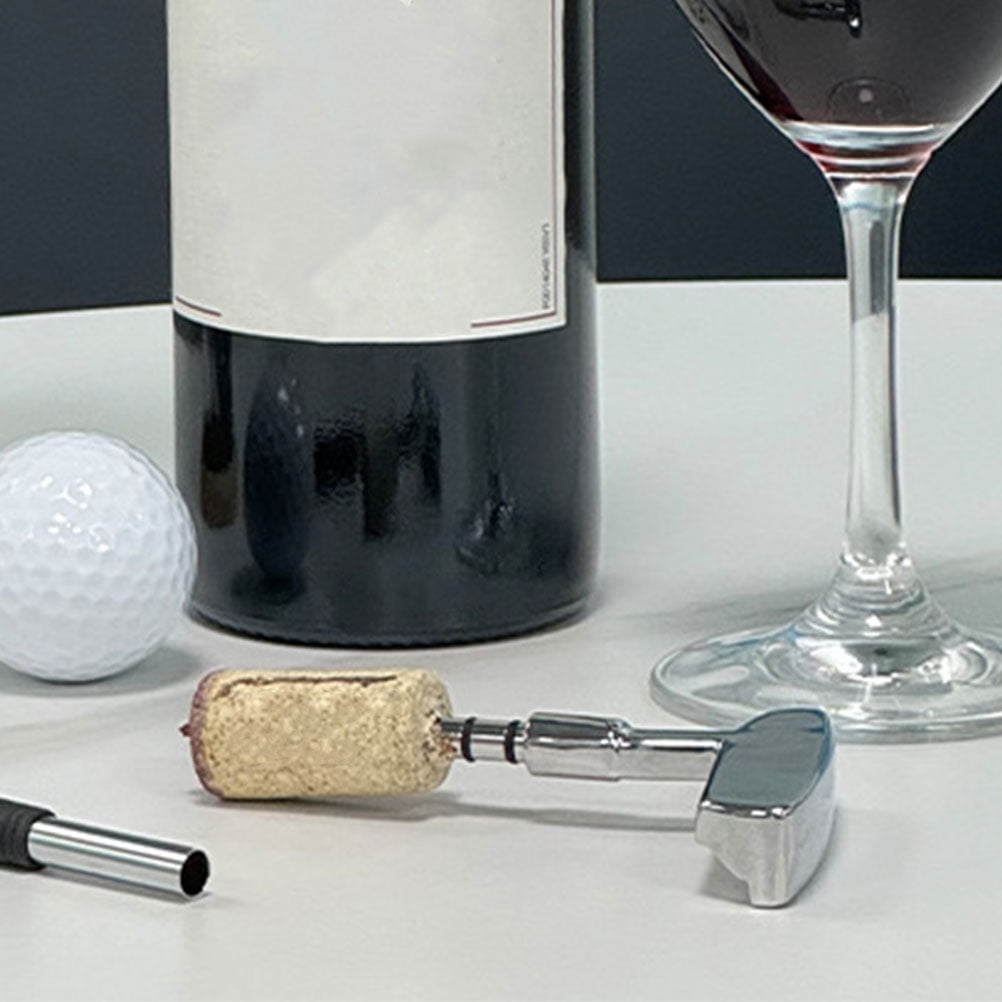 HOOWIFFY Multifunctional Bar Bottle Opener Crafted from Zinc Alloy for Wine and Soda Bottles