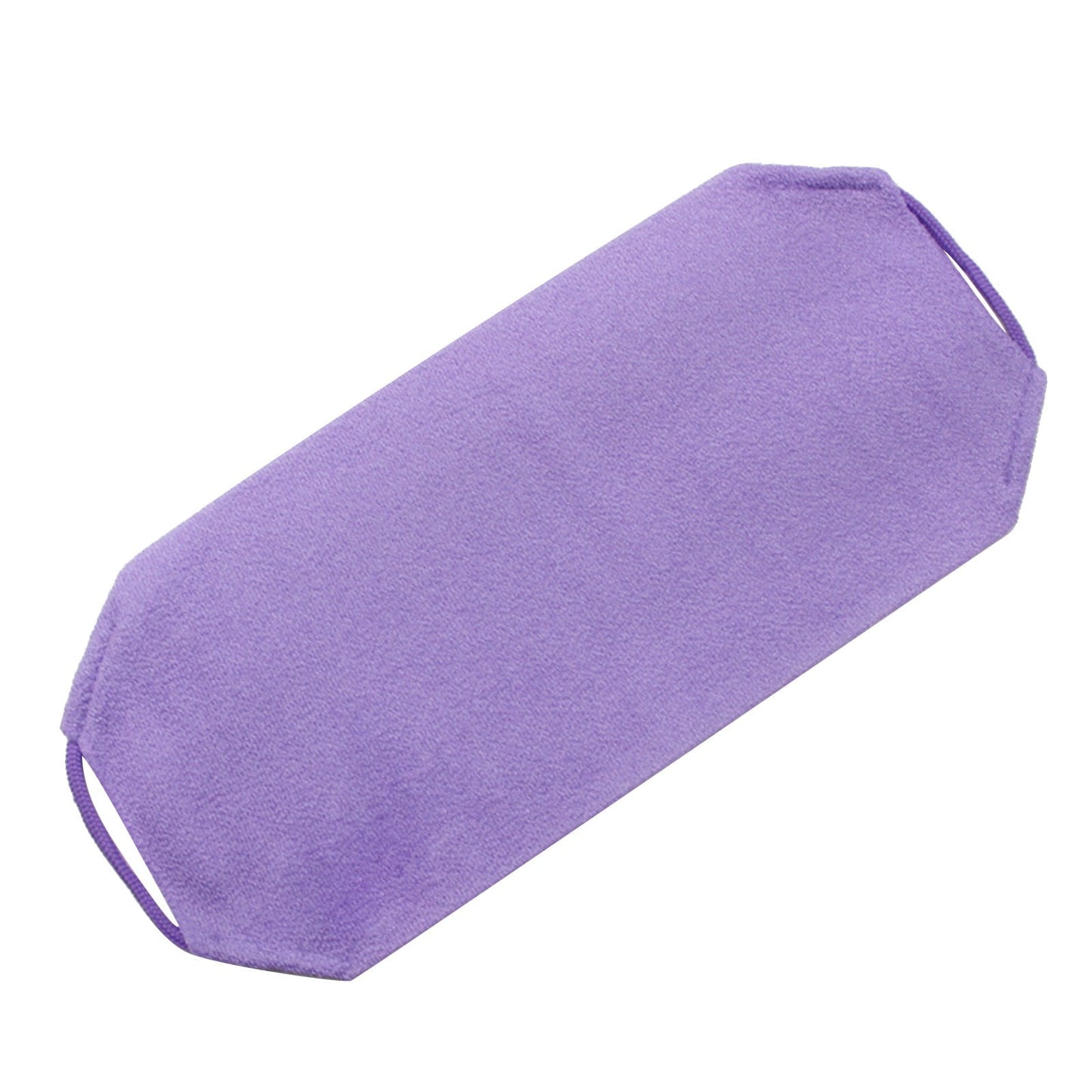 Chmadoxn Back Scrub for Shower Exfoliating Washcloth Back Cloth Body Extended Length Scrub Towel Nylon Exfoliating Stretchable Pull Strap Wash Cloth for Bath Body Scrub Washcloth 17.7×7.9 in Purple