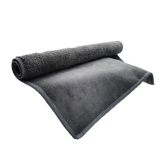 Chmadoxn Screens Cleaning Microfiber Cloth,Streak Free Lint Free Large Rag for TV, Computer, Camera Lenses, Eyeglasses, Phones, Electronics Devices & All Delicate Surface 11.81×11.81 in Gray