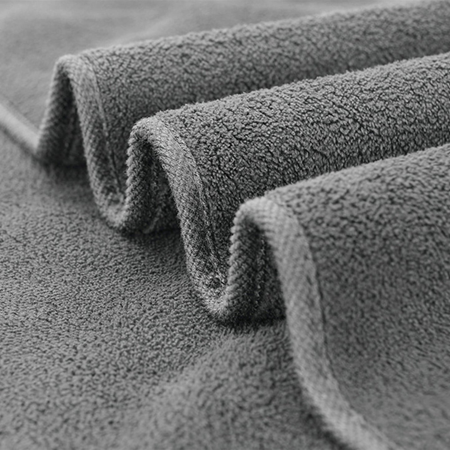 Chmadoxn Screens Cleaning Microfiber Cloth,Streak Free Lint Free Large Rag for TV, Computer, Camera Lenses, Eyeglasses, Phones, Electronics Devices & All Delicate Surface 11.81×11.81 in Gray