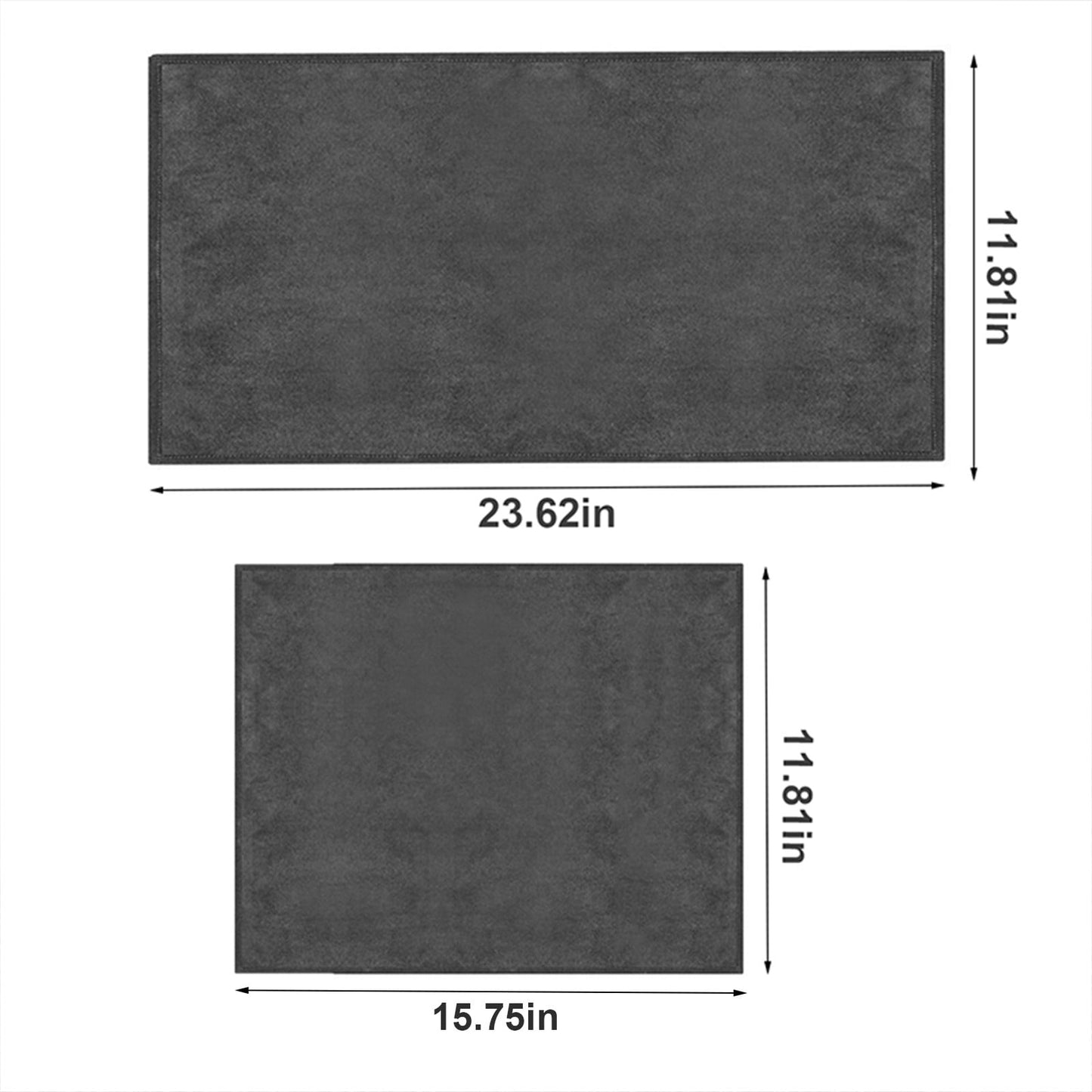 Chmadoxn Screens Cleaning Microfiber Cloth,Streak Free Lint Free Large Rag for TV, Computer, Camera Lenses, Eyeglasses, Phones, Electronics Devices & All Delicate Surface 11.81×23.62 in Gray