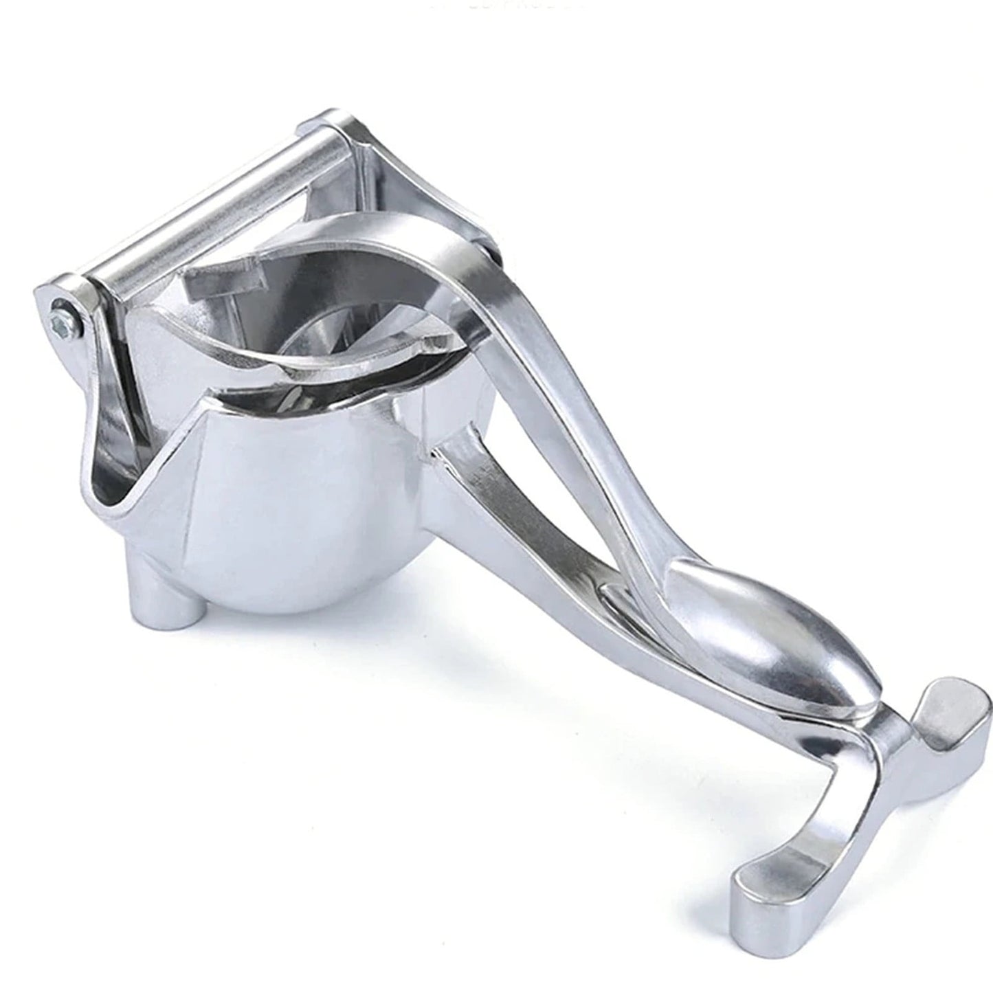 Chmadoxn Extra Large Lemon Squeezer Stainless Steel - Easy Squeeze Heavy Duty Lemon Juicer Hand Press - Ergonomic Citrus Squeezer & Fruit Juicer for Small Oranges, Lemon & Limes (7.9×1.2 inch) As Show C