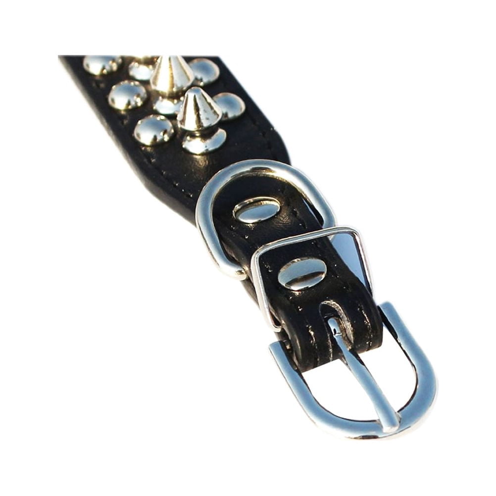 2 PCS Dog Chain Collars Small+dog+collar Choke for Dogs Tiny French Bulldog Spiky Adjustable Pet