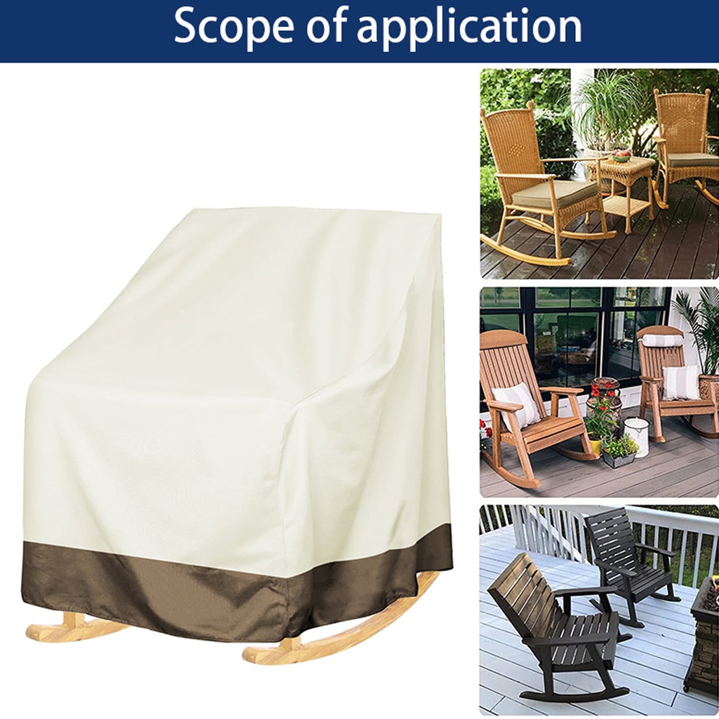 Kdkad Patio Benches Loveseat Covers, Heavy Duty Patio Deep Bench Loveseat Cover, Waterproof Outdoor Deep Sofa Cover, Lawn Patio Furniture Covers with Air Vent 39×32.7×27.6 in Black