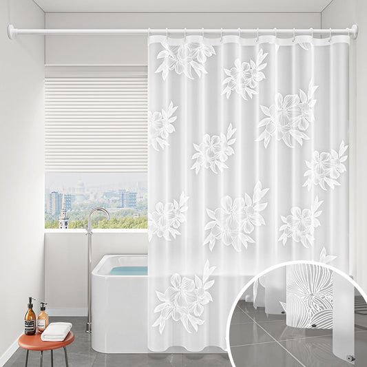 Kdkad Shower Curtain, 31.5×71 Inch Shower Curtain Liner, Waterproof Plastic Shower Liner, Cute Lightweight Shower Curtain for Bathroom 71×47 in A