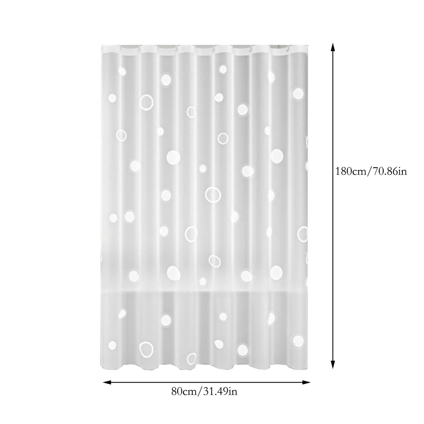 AYktou EVA Bathroom Shower Curtain Frosted Floral Waterproof Shower Curtain Line Lightweight Plastic Bathroom Shower Curtain with Weighted Magnets for Shower Stall Bathtubs 12 Hooks XL C
