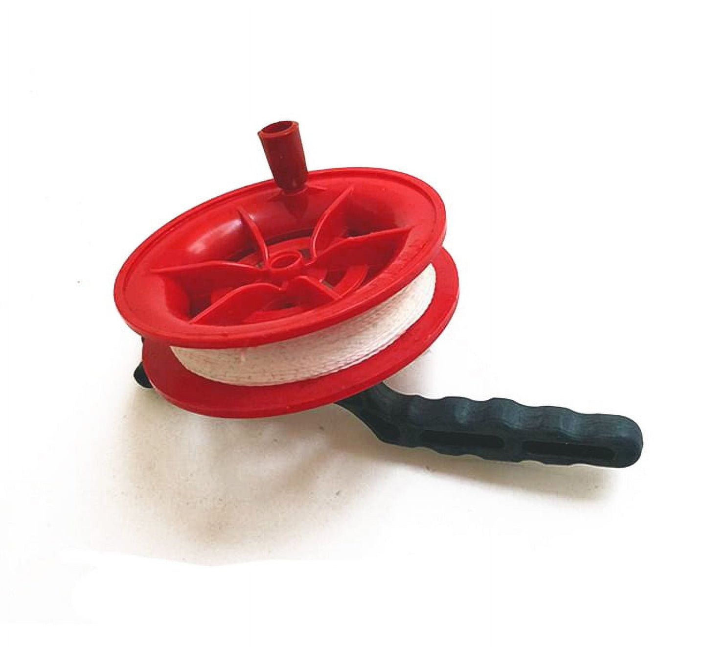 Darzheoy Kite String Reel, Kite Reel,Kite String Spool,Kite Line 4 inches, with 100M Line Red