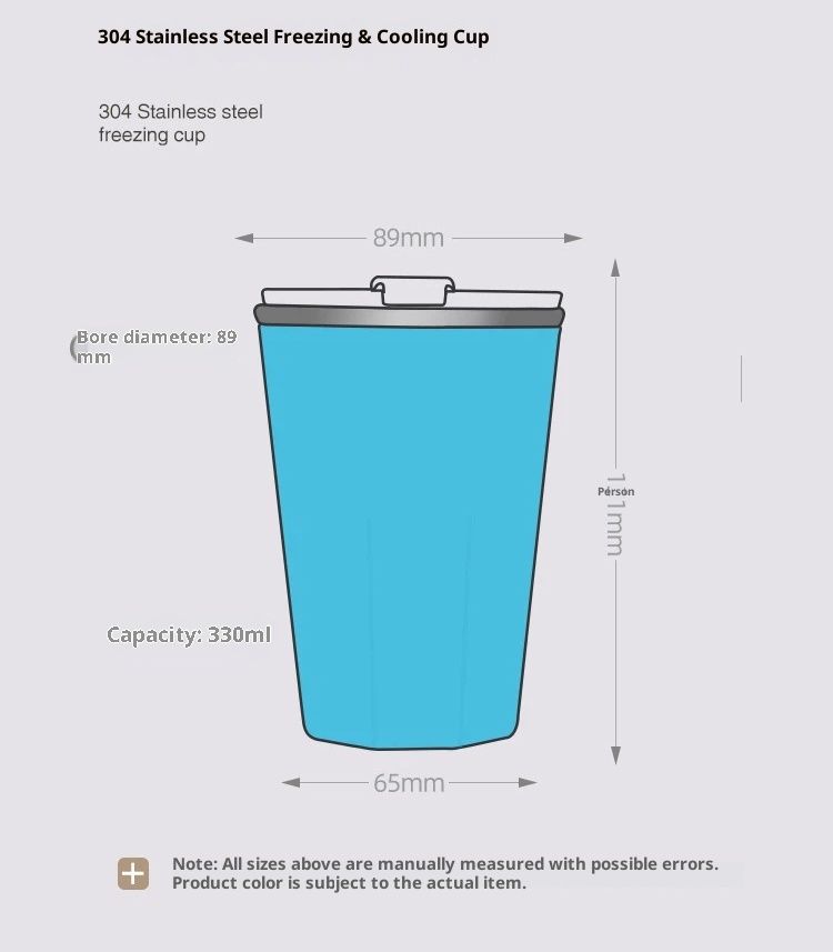 330ml Ice Cup Tumbler with Lid Double Wall Vacuum Insulated Travel Coffee Mug Stainless Steel Thermal Cup Powder Coated Sturdy Coffee Tumbler Bulk for Hot and Cold Beverage (Pink,1)