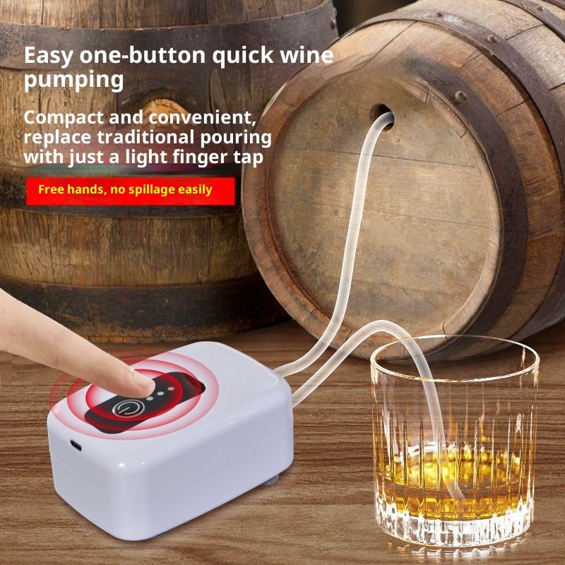 Portable Food Grade USB Electric Auto Siphon self priming Pump for bottling Home Brew Wine,Beer,Beverages and Kombucha,Rechargeable Wine Transfer Pump Kit with 3m hose,No Mess Leak