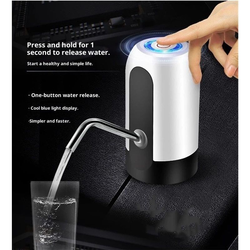 Water Dispenser , Water Jug Dispenser Universal Electric Water Bottle Dispenser, Water Pump for Bottle with Silicone Guanzi