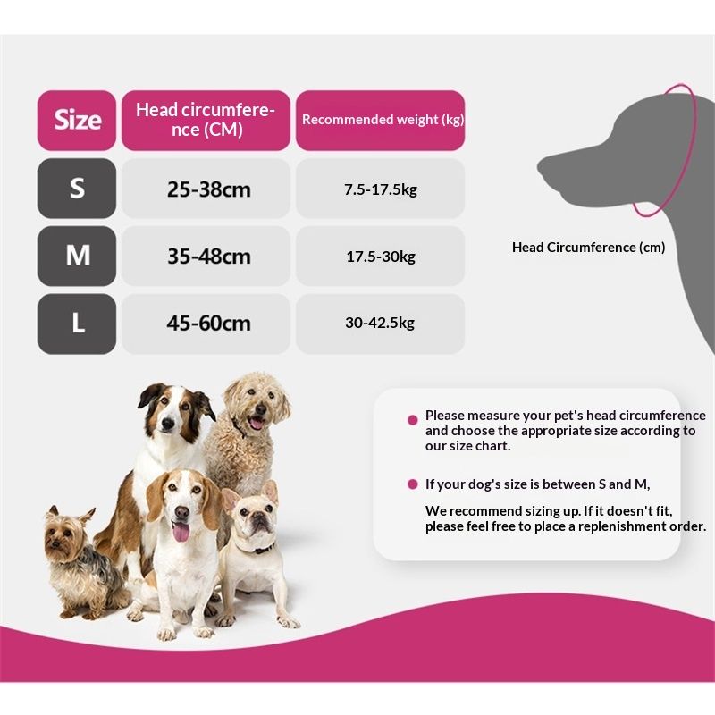 Dog Ear Muffs & No Shake Ear Wrap for Hematoma, Bathing, Drying,Swim& Noise Anxiety Relief - Elastic Waterproof Ear Protector with Calming Hoodie Design  (rose pink, M)