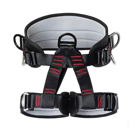 Climbing belts, Thicken Professional Half Body Safety Belt Climbing Gear for Tree Climbing, Fire Rescue, Rappelling and Other Outdoor Adventure Activities
