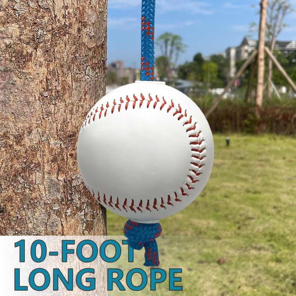 Baseball Softball Batting Swing Hitting Trainer Aid – Enhance Hitting Skills with Combined Tee and Front Toss for Easy Drills – Ideal for Improving Batting Precision blue