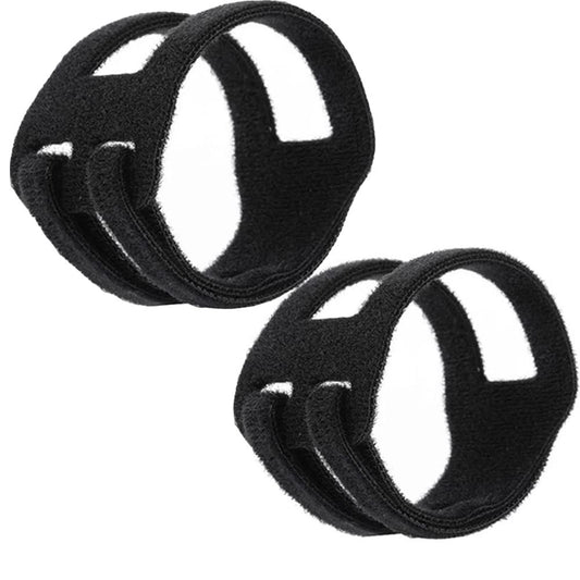 Wrist Wrap - Lightweight, Breathable Support for Everyday Wear | Ideal for Typing, Cooking, Fitness, Various Sports That use The Wrist.  2pcs black