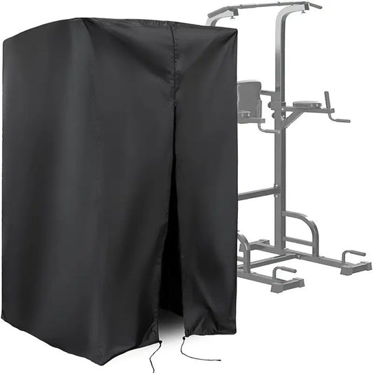 Gym Rack Cover with Waterproof Zipper, Protective Cover for Squat Rack/Weight Lifting Rack/Home Gym Workout Equipment-Indoor or Outdoor