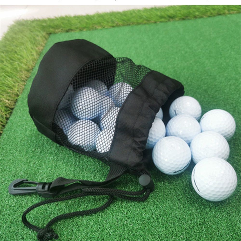 3 PCS Mesh Golf Ball Bags, Golf Pouch Bags, Golf Ball Storage Bag for Golf Tennis Balls,Gym,Shower,Washing Toys,Diving(Golf Ball is NOT included)