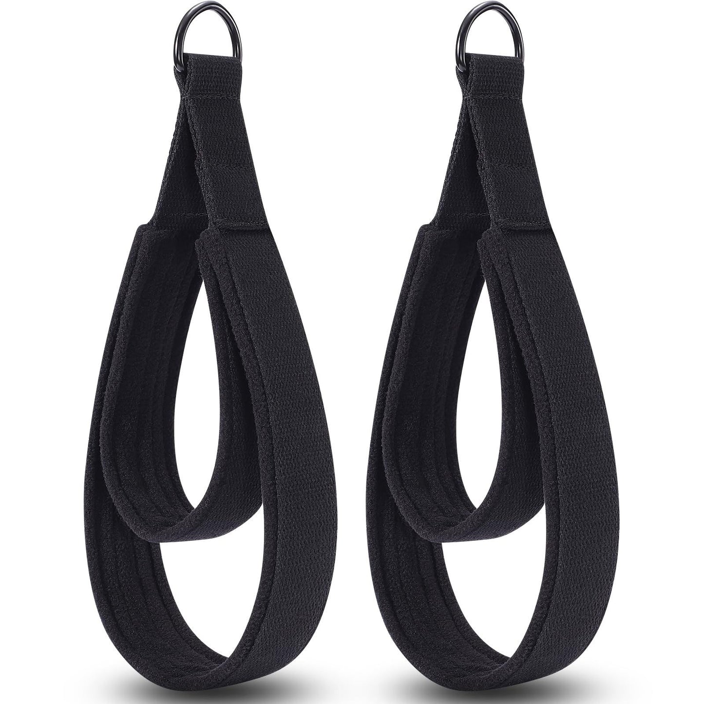 2 Pcs Pilates Straps - Double Loop Ring Straps for Reformer, Padded, Home Gym Workout Yoga exercise accessories