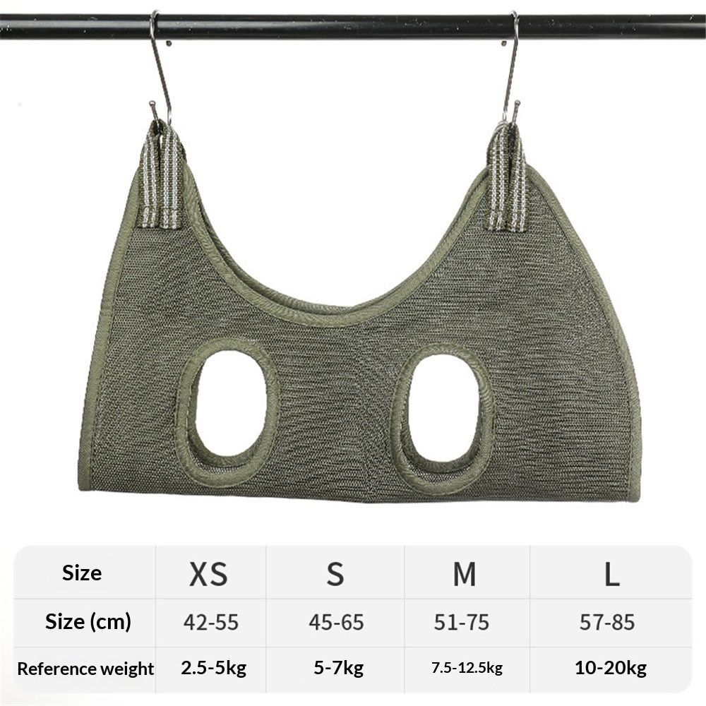 2 pack Cat and Dog Grooming Hammock for Nail Clipping、Grooming,Cat Bathing Bag for cat Nail Trimming,Pet Claw Care Bag, Dog Grooming Harness（S）