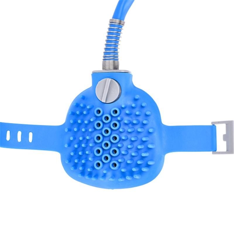 Grooming Sprayer Long Hose, Indoor Shower or Outdoor Garden Compatible - Ideal for Dogs and Cats Durable Pet Shower Sprayer and Bathing Massage Brush