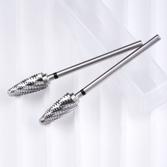 Die Grinder Bits Tungsten Double Cut Burr Bits  for Die Grinder Kits Metal Grinding Drilling Polishing (2pcs XC Extra Coarse Grinding Degree)