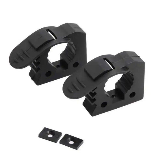 2Pcs Shovel Mount, Rubber Clamp Grip for 3-4cm Diameter Tools and Equipment Used on Off-road vehicle, Pickup Trucks, Utility Trailers
