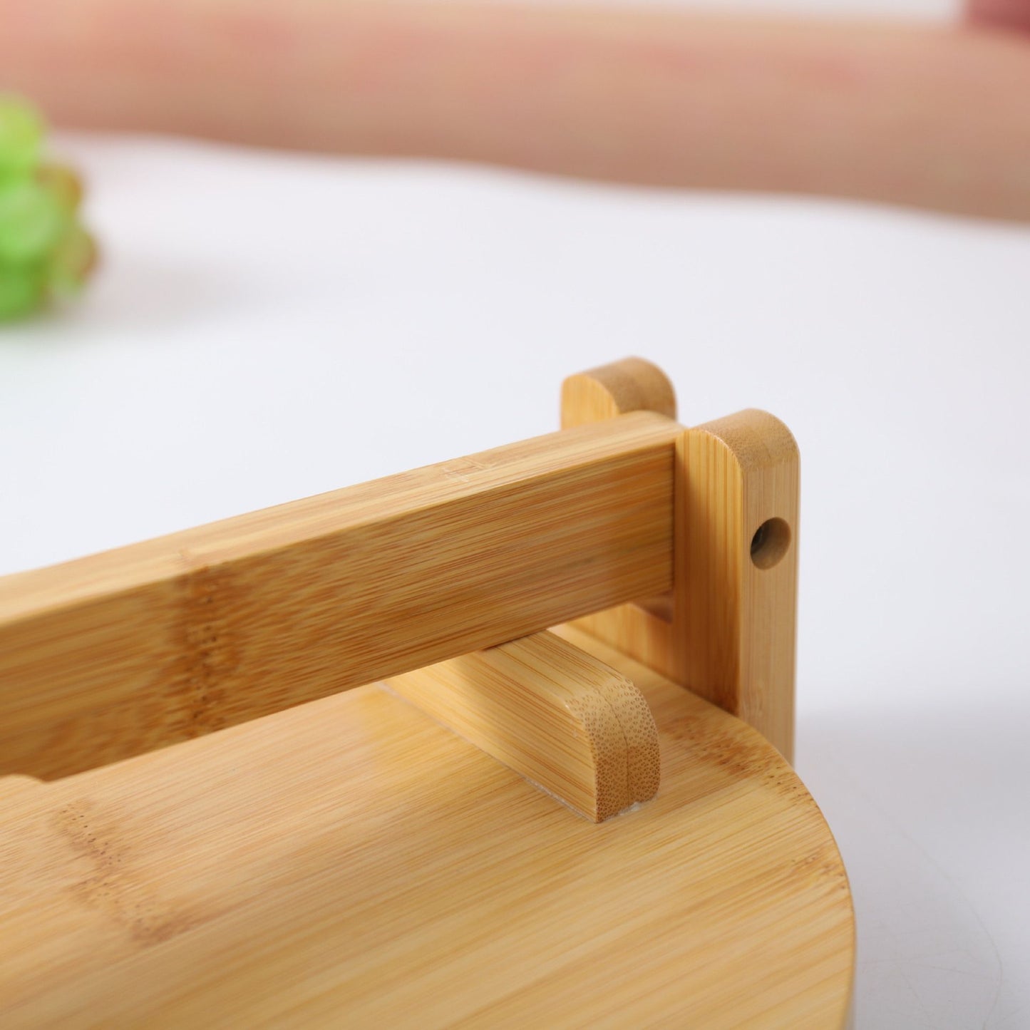 Tortilla Press  Bamboo Tortilla Maker  Mexican Tortillera Presser Homemade Tortillas  Dough Press  Wooden Corn Tortilla Maker Quesadilla Maker Rotatable Roti Maker with Parchment Paper & Dough