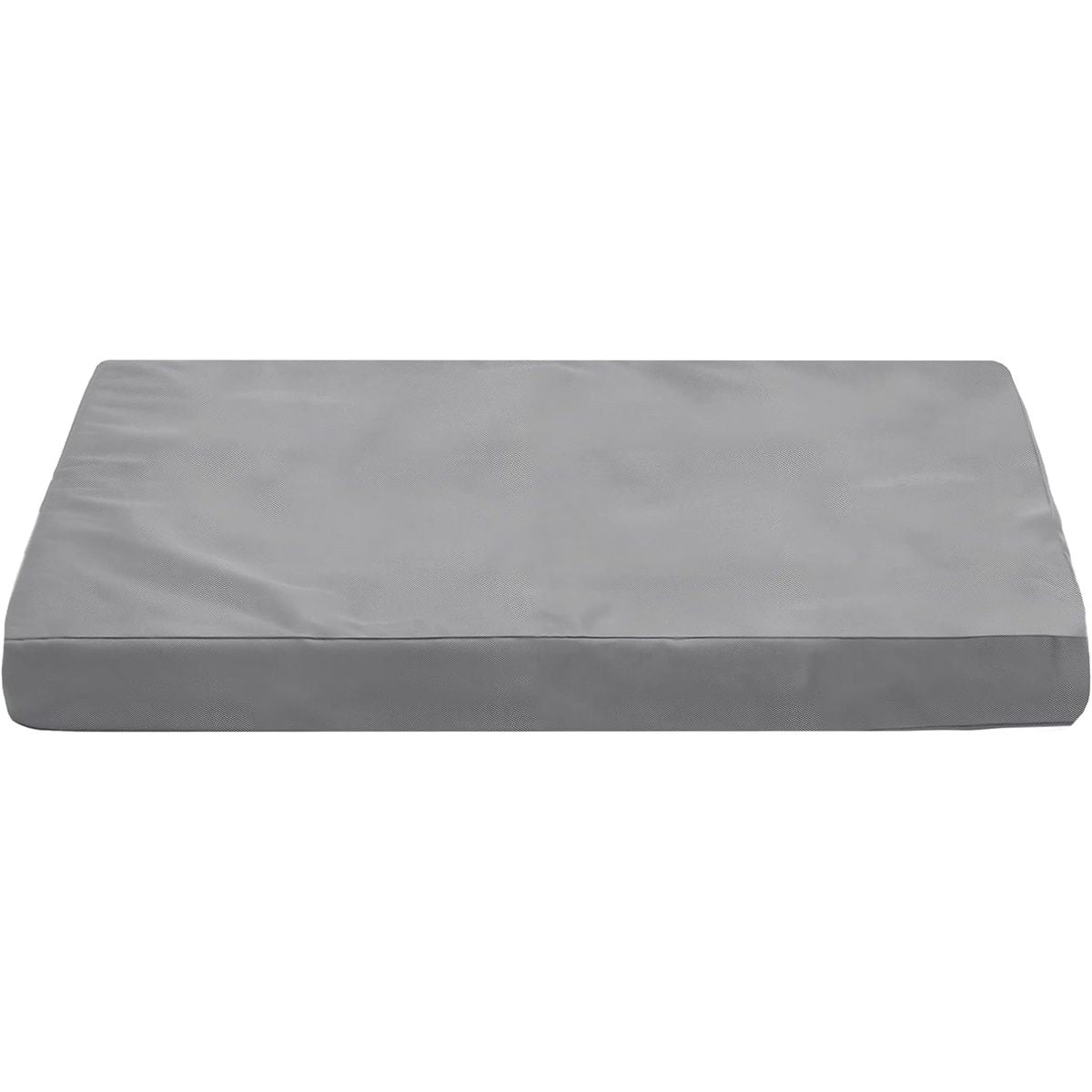 Dog Bed Cover,Waterproof Tough Plastic DIY Pet Bed Cover,Non Stick Hair Easy to Clean Rectangular Fillable Dog Bed Covers with Zipper(Light Grey,48" L x 36" W ,Cover Only)
