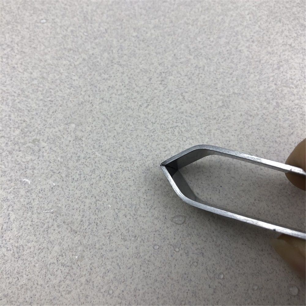 Stainless steel fish bone tweezers, precision bone removal tools, seafood food clips, and flat tweezers for pig hair