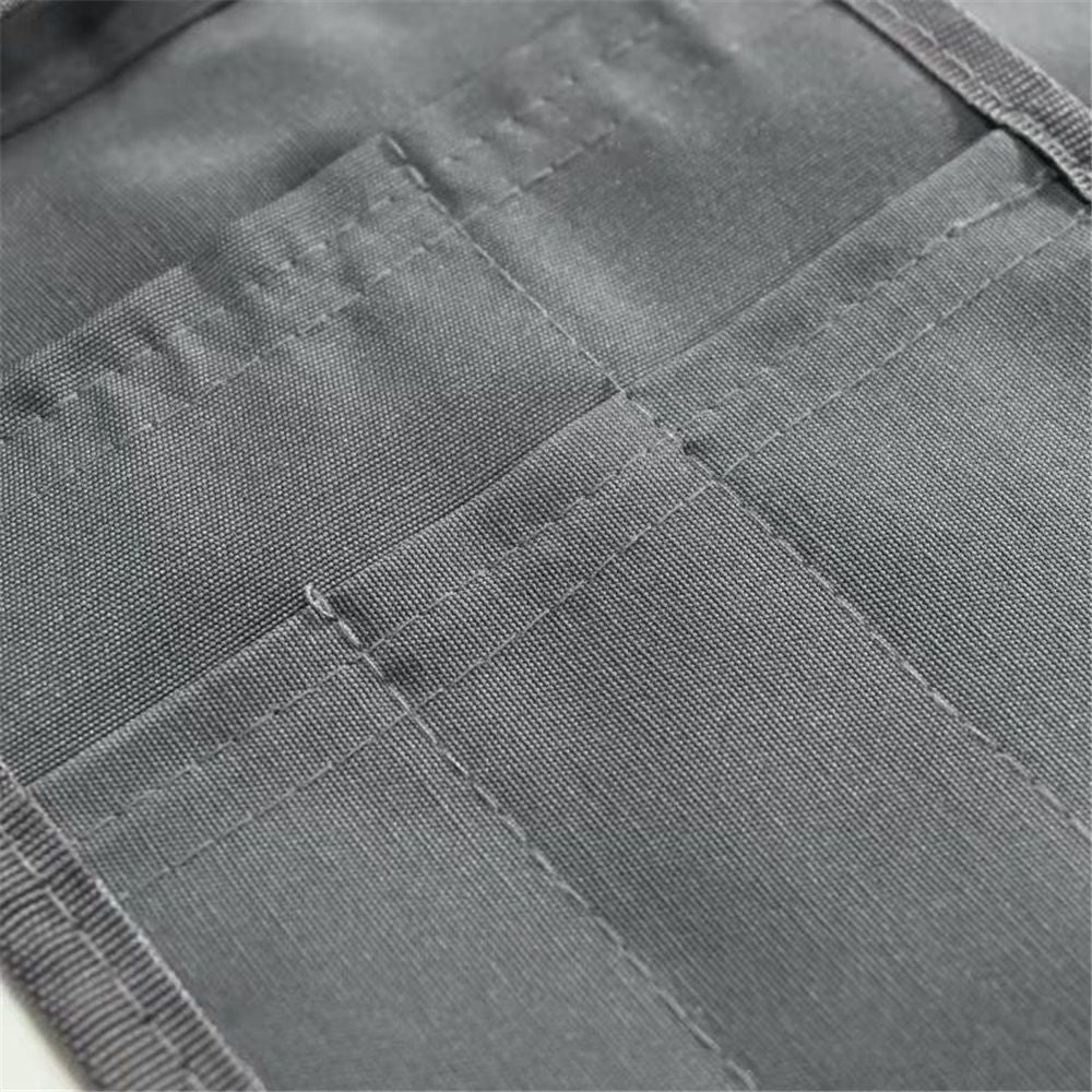 7-pocket waterproof professional cleaning apron. Specially designed for professional cleaners. Just like the clean storage waist bag around your waist（grey）