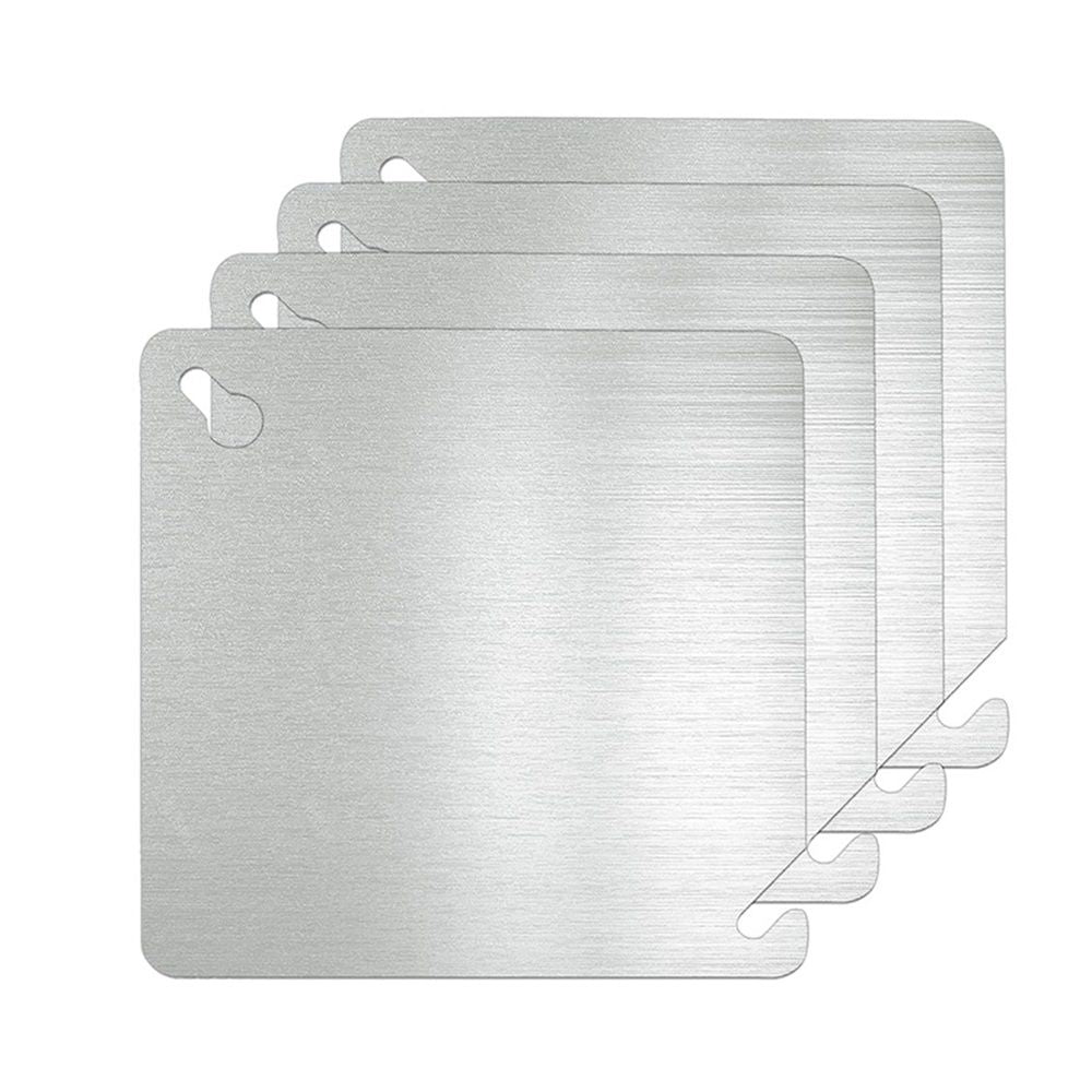 8pcs  Metal Electrical Box Cover Plate,Junction Box Covers,4 Inch Square Flat Blank Electric Box Cover