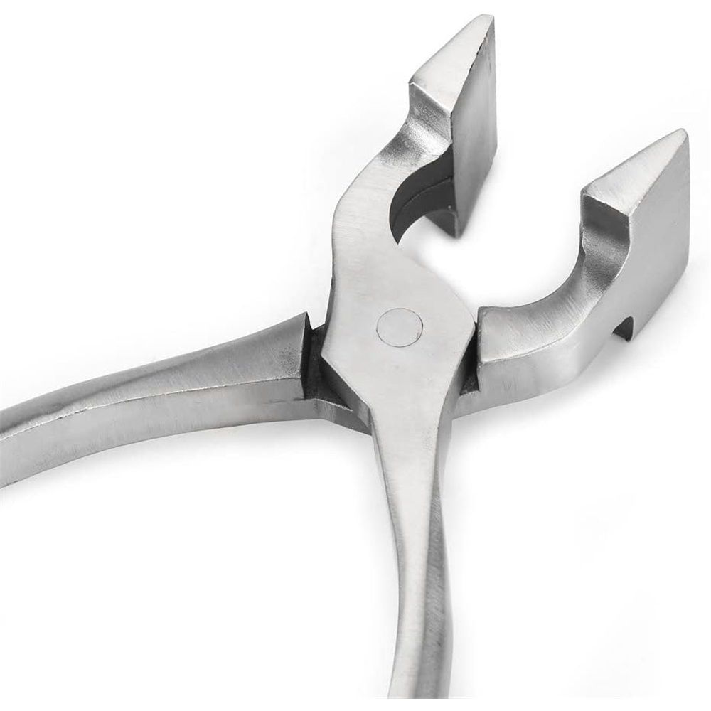 Flatten Pliers Side Flush Cutters Nipper Tool for Leather Craft Bag Belt Wallet Making Precision Cutting and Trimming