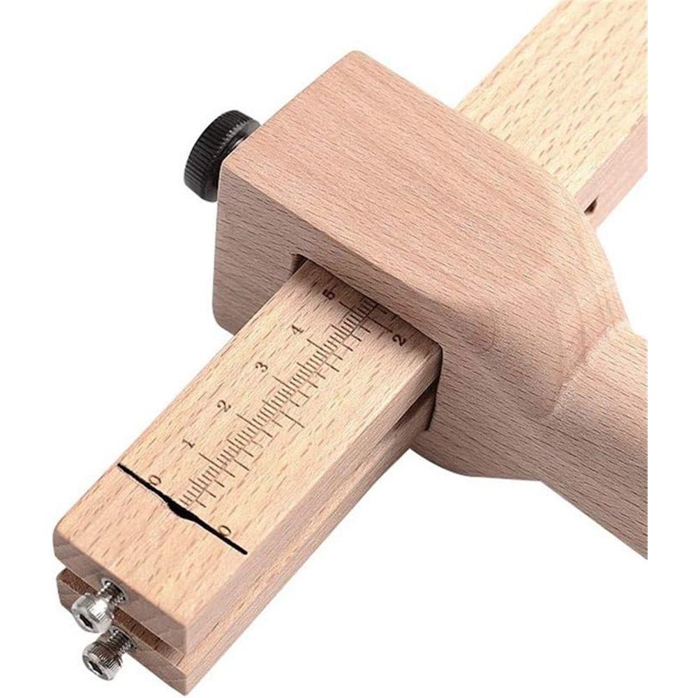 Leather Strap Cutter, Strip and Strap Leather Wood DIY Craft Hand Cutting Tool Adjustable