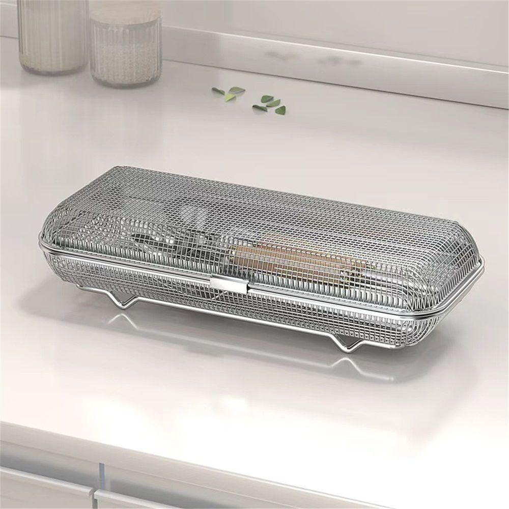 Dishwasher Basket,  Food-Grade Stainless Steel Dishwasher Basket for Small Item, Bottle Accessories, Scoops, Forks, Chopsticks Cleaning, small size
