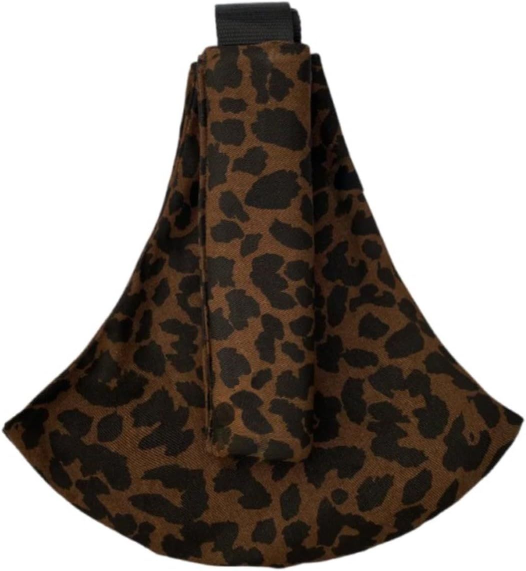 Baby Sling Carrier   Newborn to Toddler Sling Lightweight Baby Carrier Sling with Adjustable Straps Toddler Carrier Wrap for  (Brown Leopard)