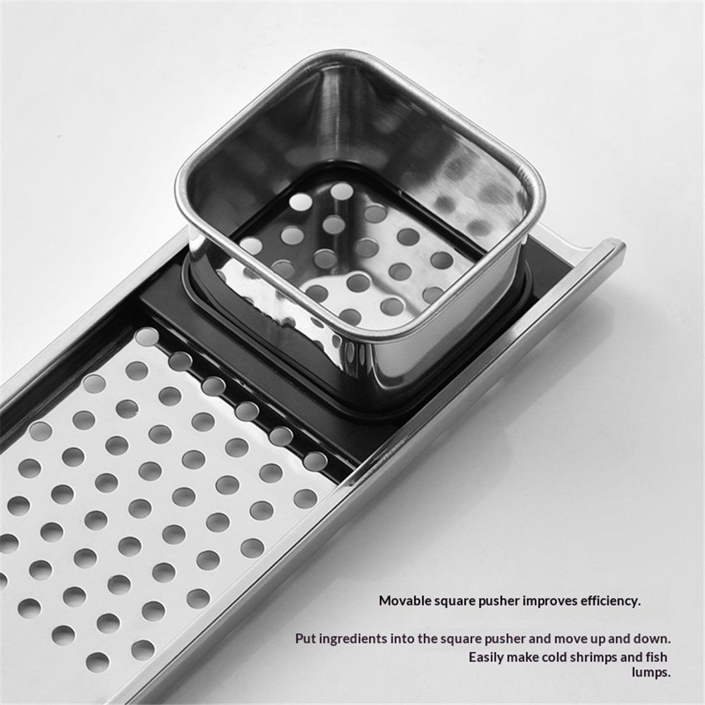 Stainless steel planer, dough ball planer, dough cutter, dumpling noodle tool, noodle making machine