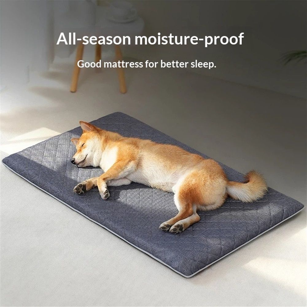 Chew Proof Dog Crate Bed Mat, 29"x18.5" Kennel Pad for Aggressive Chewers, Plaid Durable Puppy Crate Mats for Medium Dogs Cages（L）