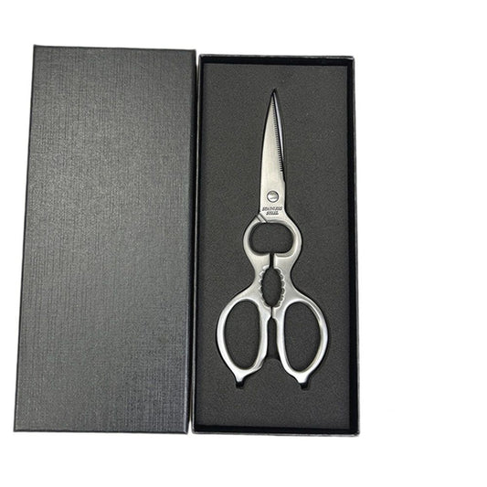 Heavy Duty Kitchen Scissors - Stainless Steel Kitchen Shears, Ultra Sharp Micro Serrated Poultry Shears, Cooking Scissors for Meat, Dishwasher Safe