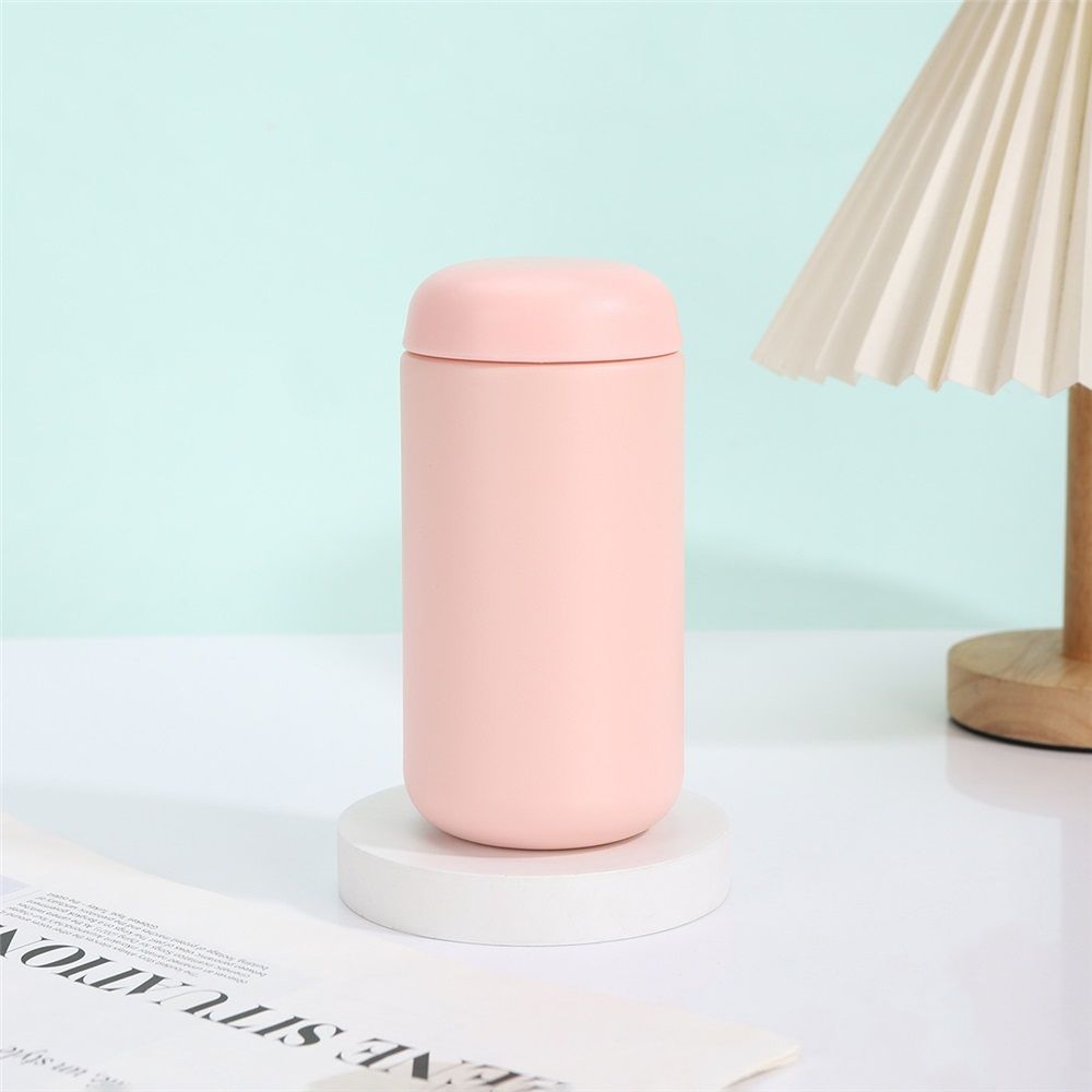 Vessel Lined Travel Tumbler w/Splash Guard and Leak-Proof Lid  for Lunch Box Bag Coffee, Pink (14oz/400ml)