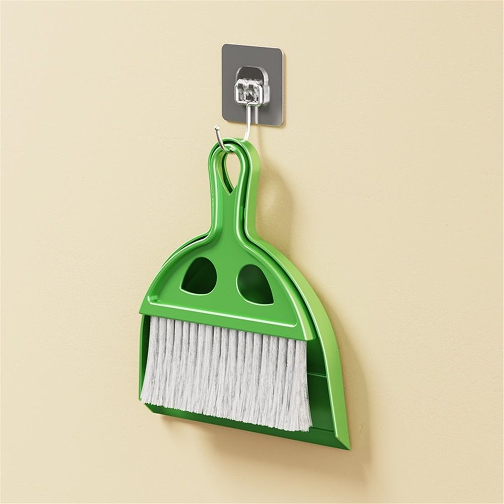 2 pack Mini Broom and Small Dustpan Brush - Mini Broom and Dustpans, Small Broom and Dustpan Set, Mini Dustpan and Brush Set, Hand Broom and Dustpan Set for Home and Pets