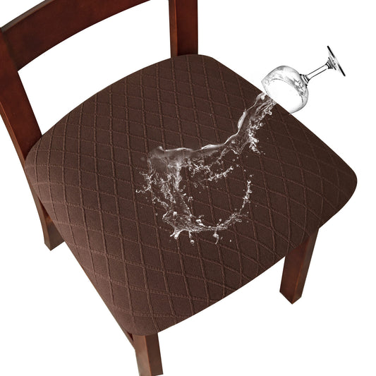 Coffee Brown Seat Covers - 6-Piece Set for Car Seats