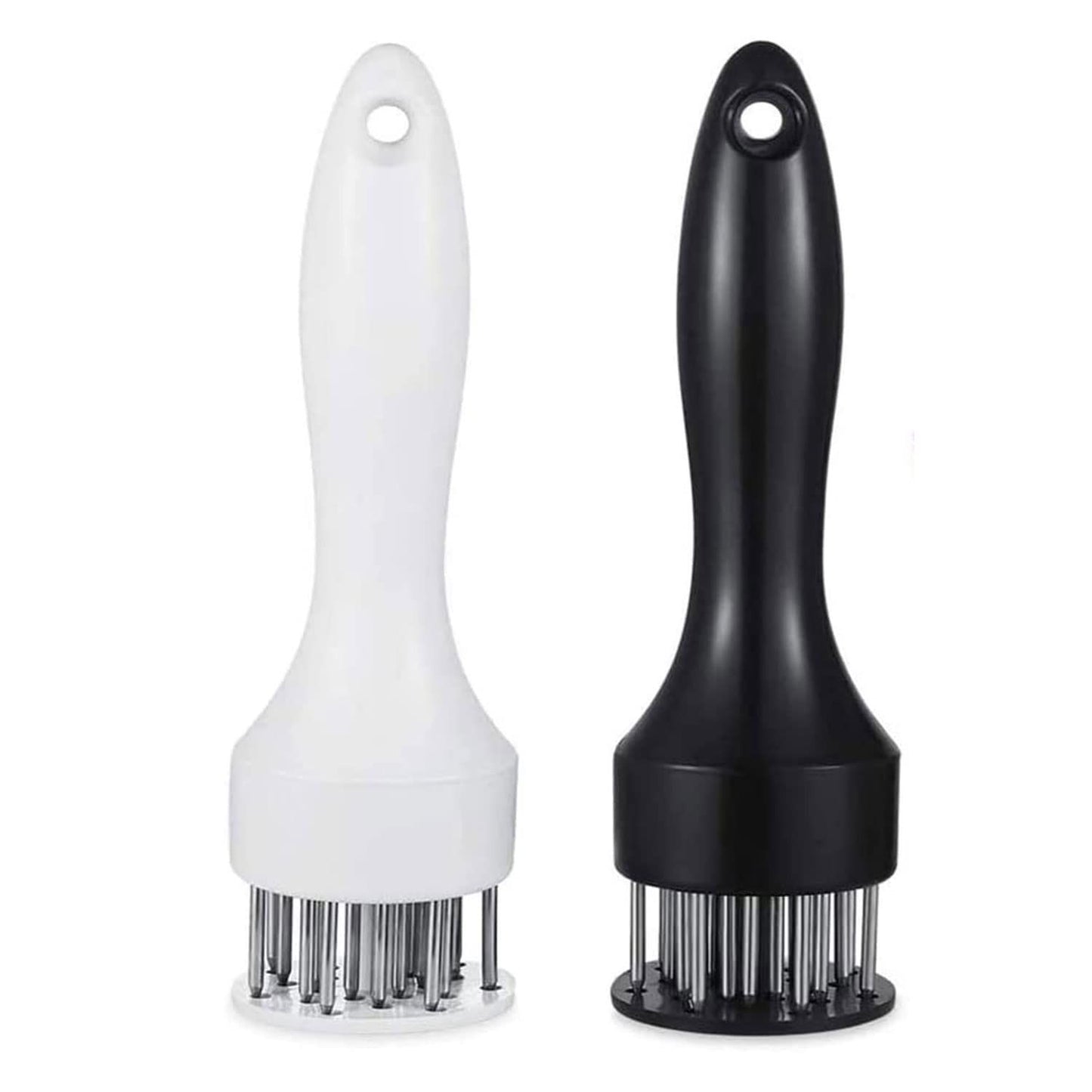 Food-Grade Stainless Steel Meat Tenderizer Needle Household Steak Tenderising Tool Manual Meat Piercing Breaker for BBQ Beef Pork Chicken