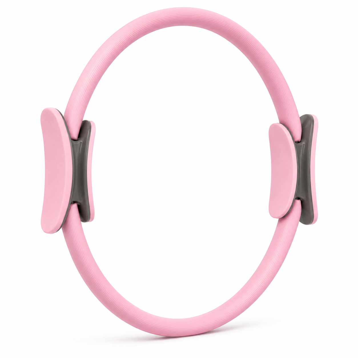 Pilates Ring Fitness Circle 14.96", Yoga Magic Circle with Dual Padded Handles for Mat & Reformer Workouts, Resistance Exercise Ring for Arms, Legs & Core Toning, Pink