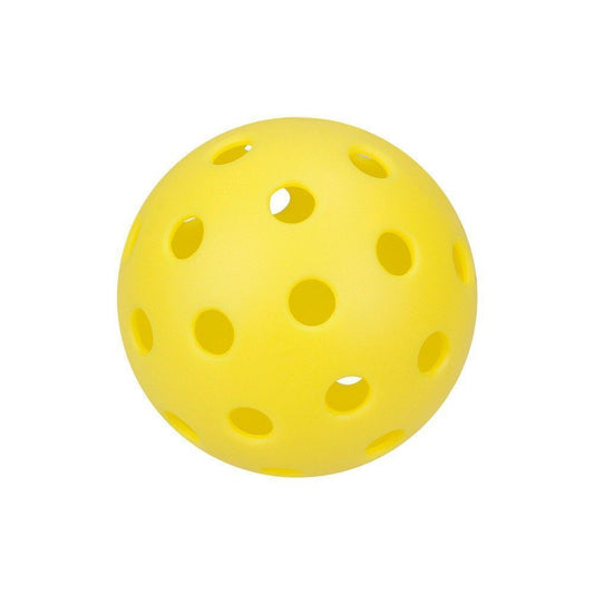 15-Pack 72mm Yellow Pickleballs 26-Holes