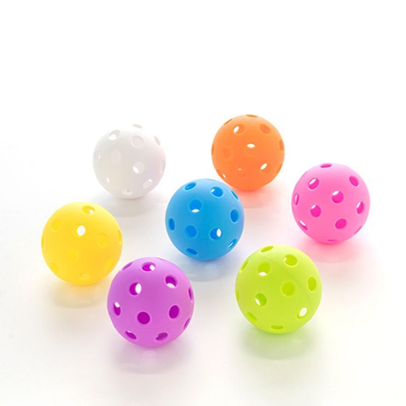 15-Pack 74mm Orange Pickleballs 40-Holes