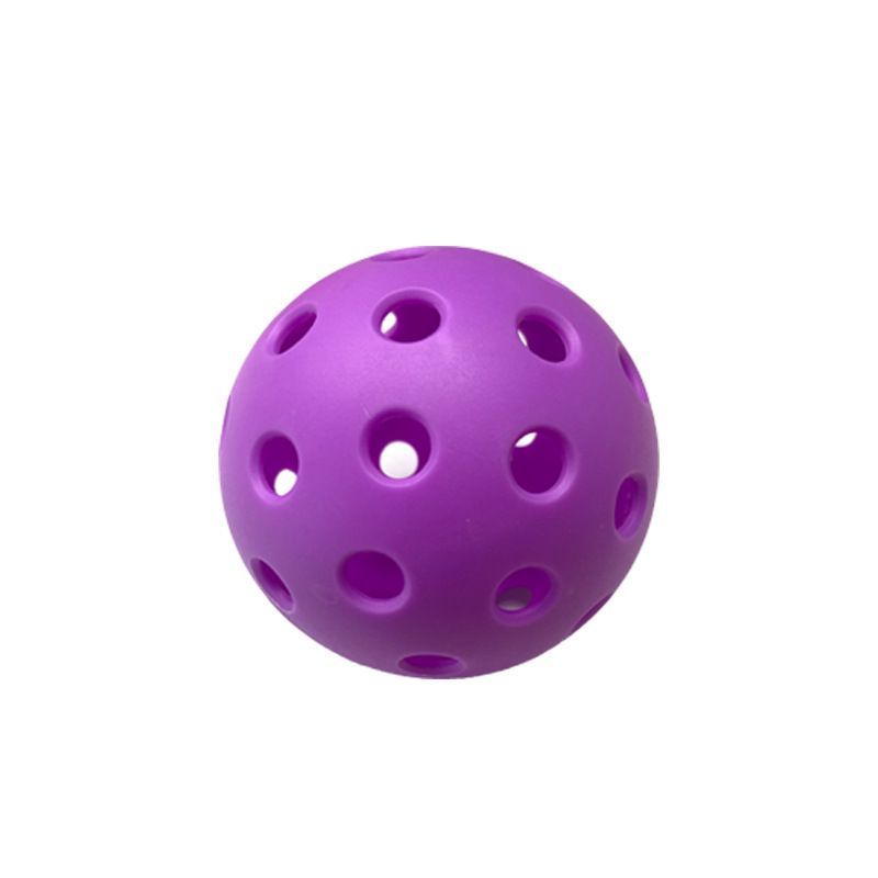 15-Pack 74mm Purple Pickleballs 40-Holes