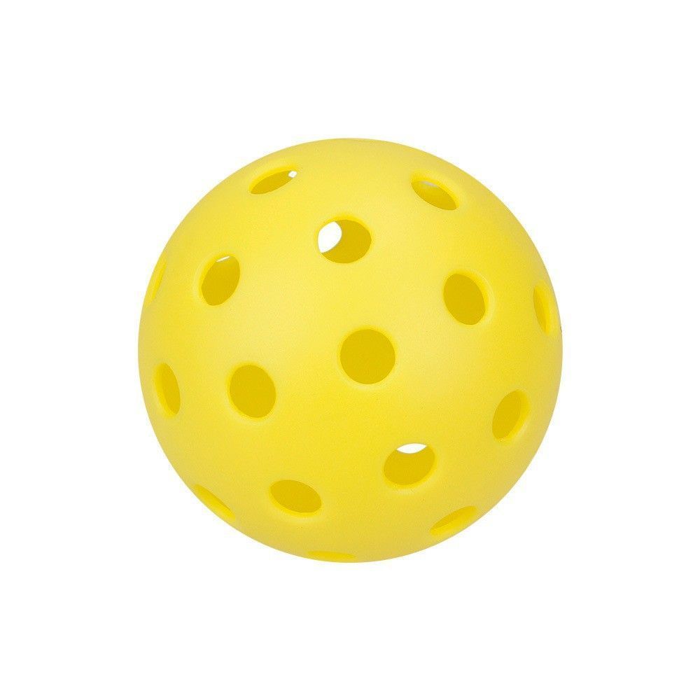 15-Pack 74mm Yellow Pickleballs 40-Holes